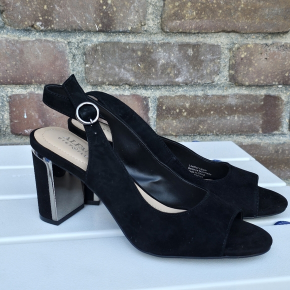 Alfani Step N' Flex Suede Block Heels Shoes Sz 6 - Picture 11 of 14